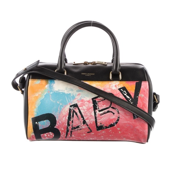 SAINT LAURENT | Calfskin Classic Baby Rosa - Picture 1 of 7